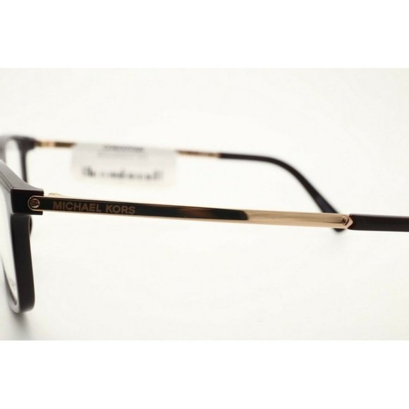 Michael Kors 4060U 3344 Black Square Eyeglasses Clear Lenses 54mm main image 5